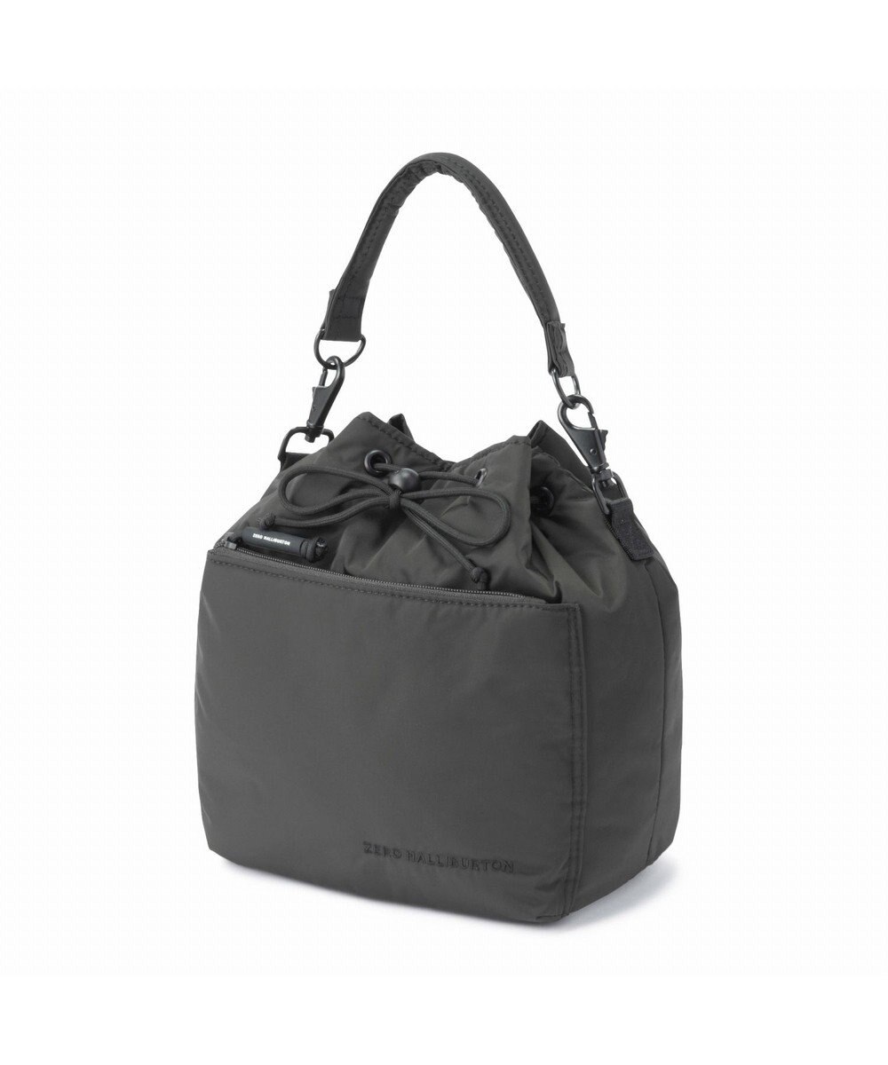 ZERO HALLIBURTON 【雑誌掲載】 DICROS SOLOシリーズ 巾着ショルダーバッグ ZHG-B DS 85006 