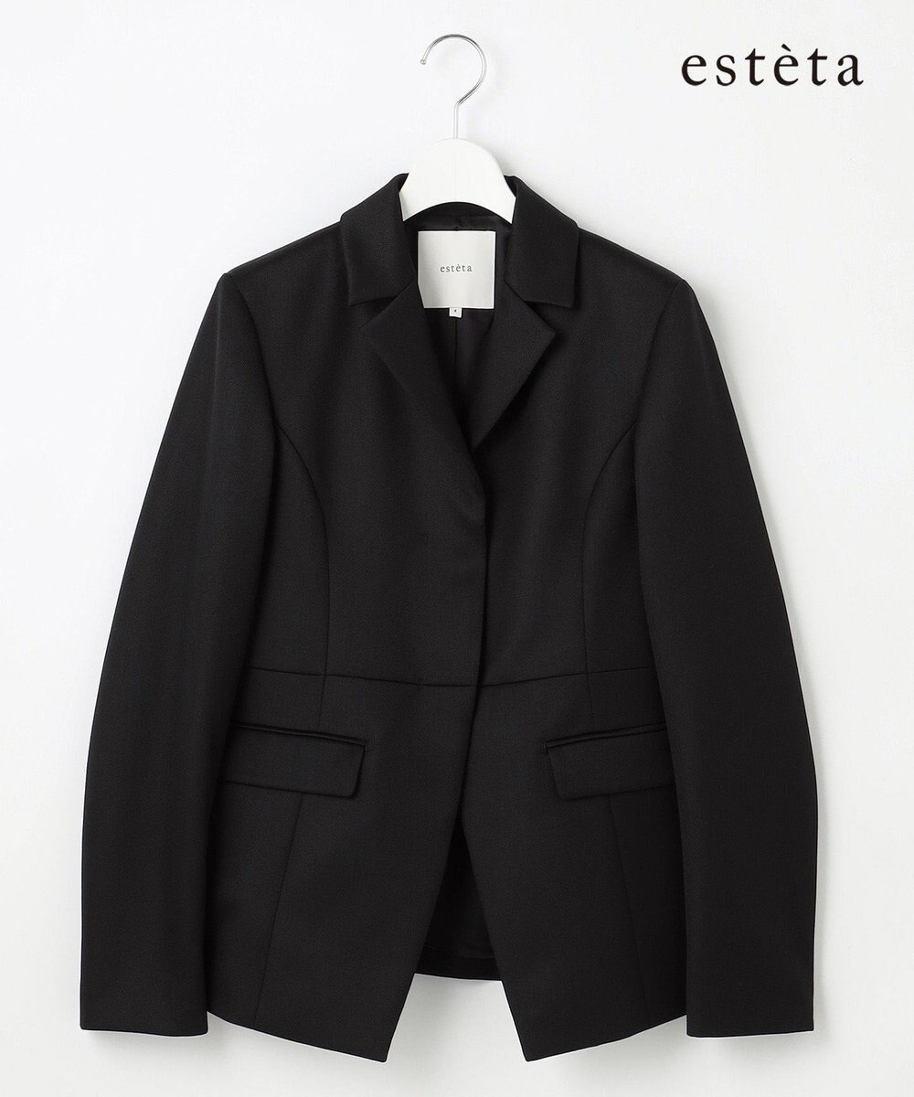 23区 【エステータ】CANONICO カバートクロス ジャケット 