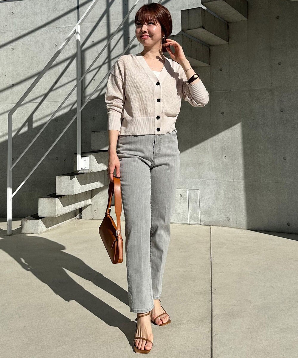 UNFILO メッシュニット カーディガン 