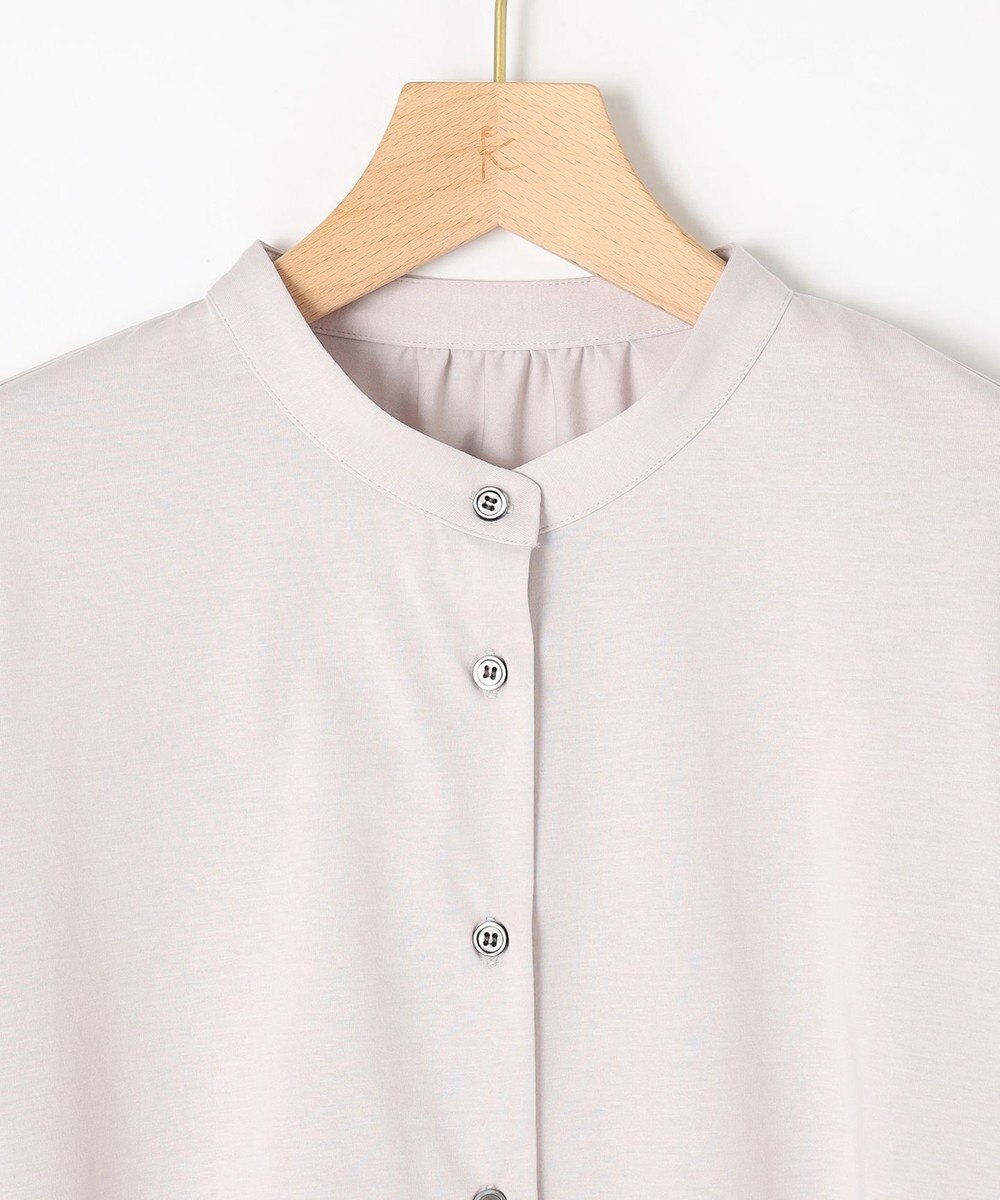 組曲 ギャザースリーブクリア カットソー 