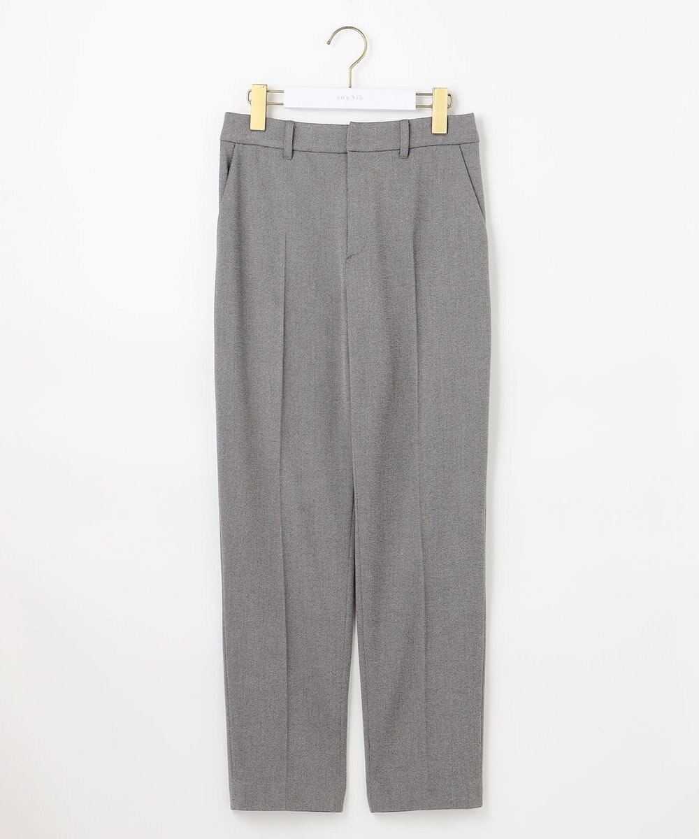 ANY SIS ビューティサーモ2WAYストレッチ テーパードパンツ 