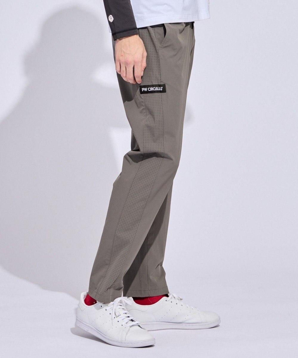 PW CIRCULUS 【MEN】サイドパンチング テーパードパンツ ゴルフ 