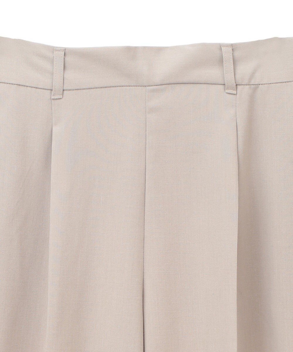 Green Parks あったかきれシル　ワイドストレートパンツ 