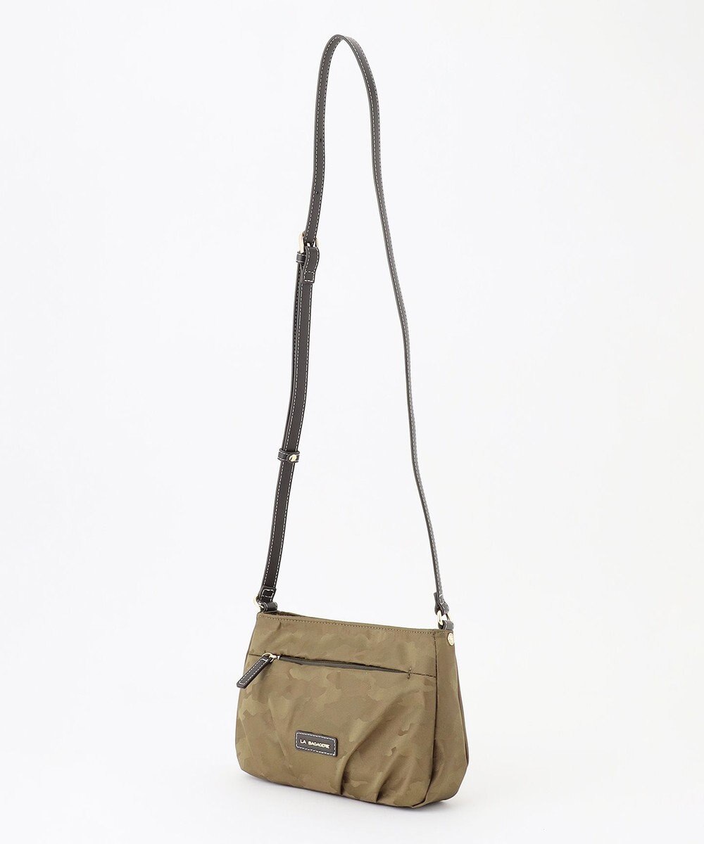 LA BAGAGERIE シャドージャカード ショルダーバッグ 