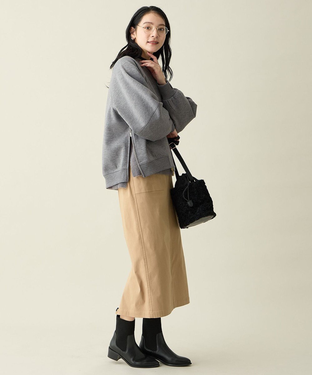 ANY サイドジップダンボールブルゾン 