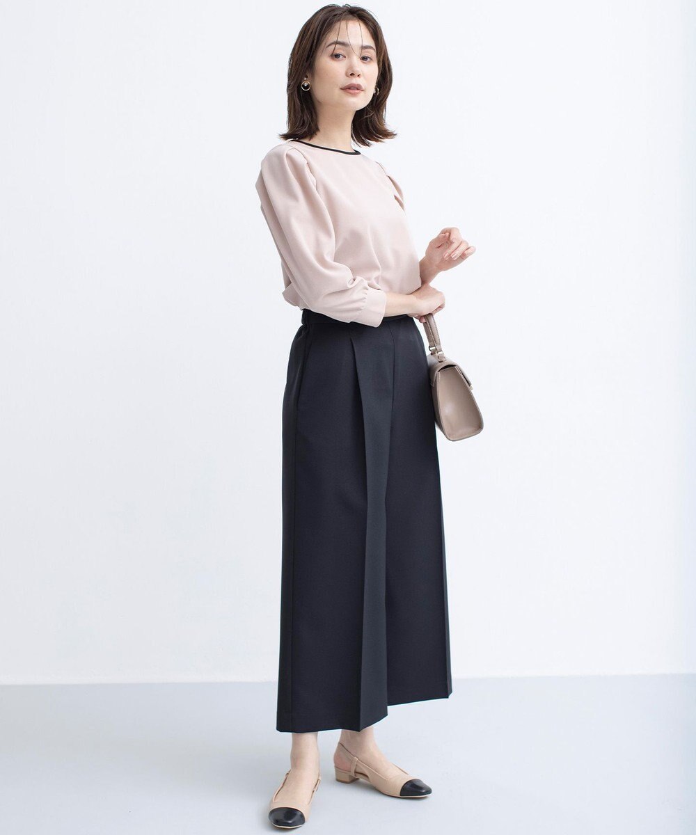 組曲 ライトアムンゼンジャージーバックリボン トップス 