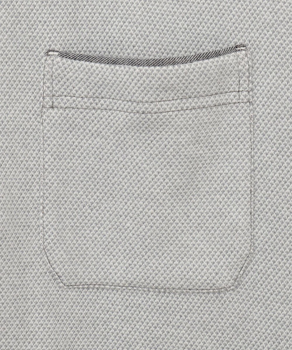 JOSEPH ABBOUD 【人気！多機能ポロシャツ】ペイズリー柄　ウィンターダディポロシャツ 