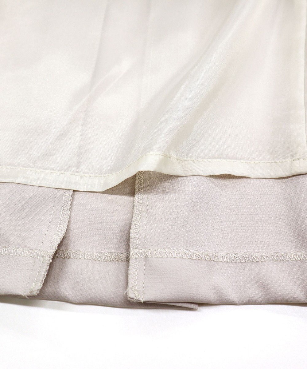 Tiaclasse L 【ダブルクロス】【洗える】ラインワンピース 