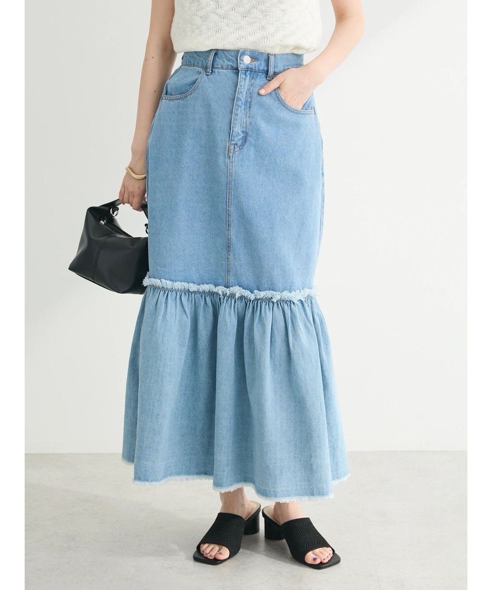 Green Parks ・Ｄｏｕｂｌｅ　Ｆｌａｇｓ　キリカエデニムスカート 