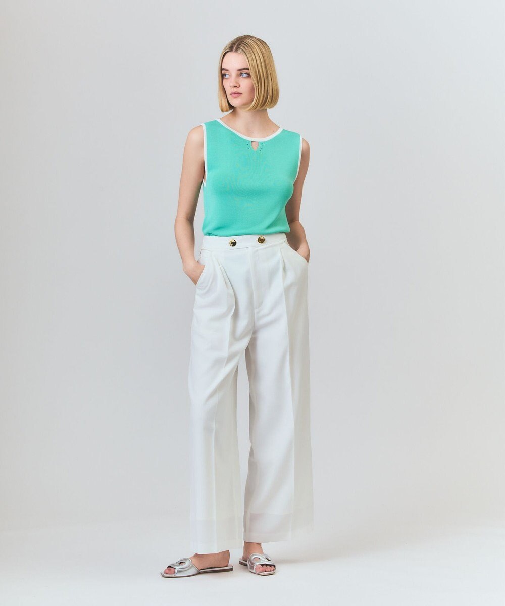 GRACE CONTINENTAL マリンワイドパンツ 