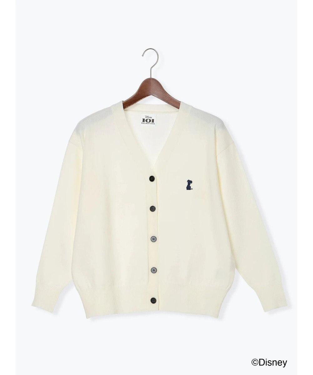 Te chichi 【Disney】101/刺繍Vネックカーディガン 