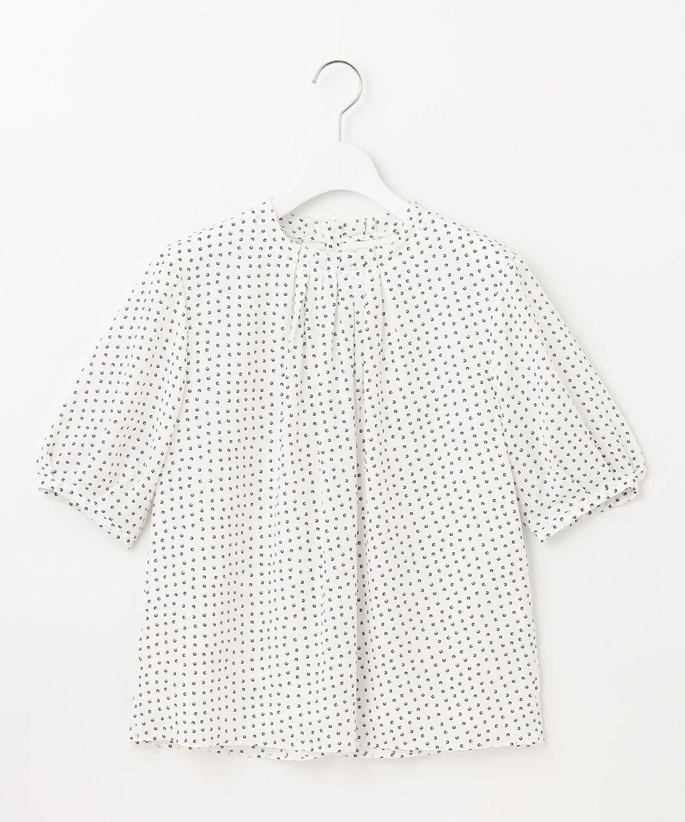 J.PRESS LADIES スクエアキカプリント カットソー 