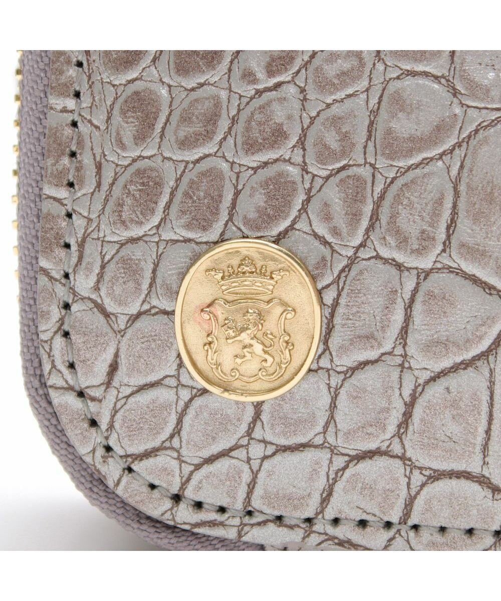 A.D.M.J. 【牛革】クロコ型押しスクエアショルダー 