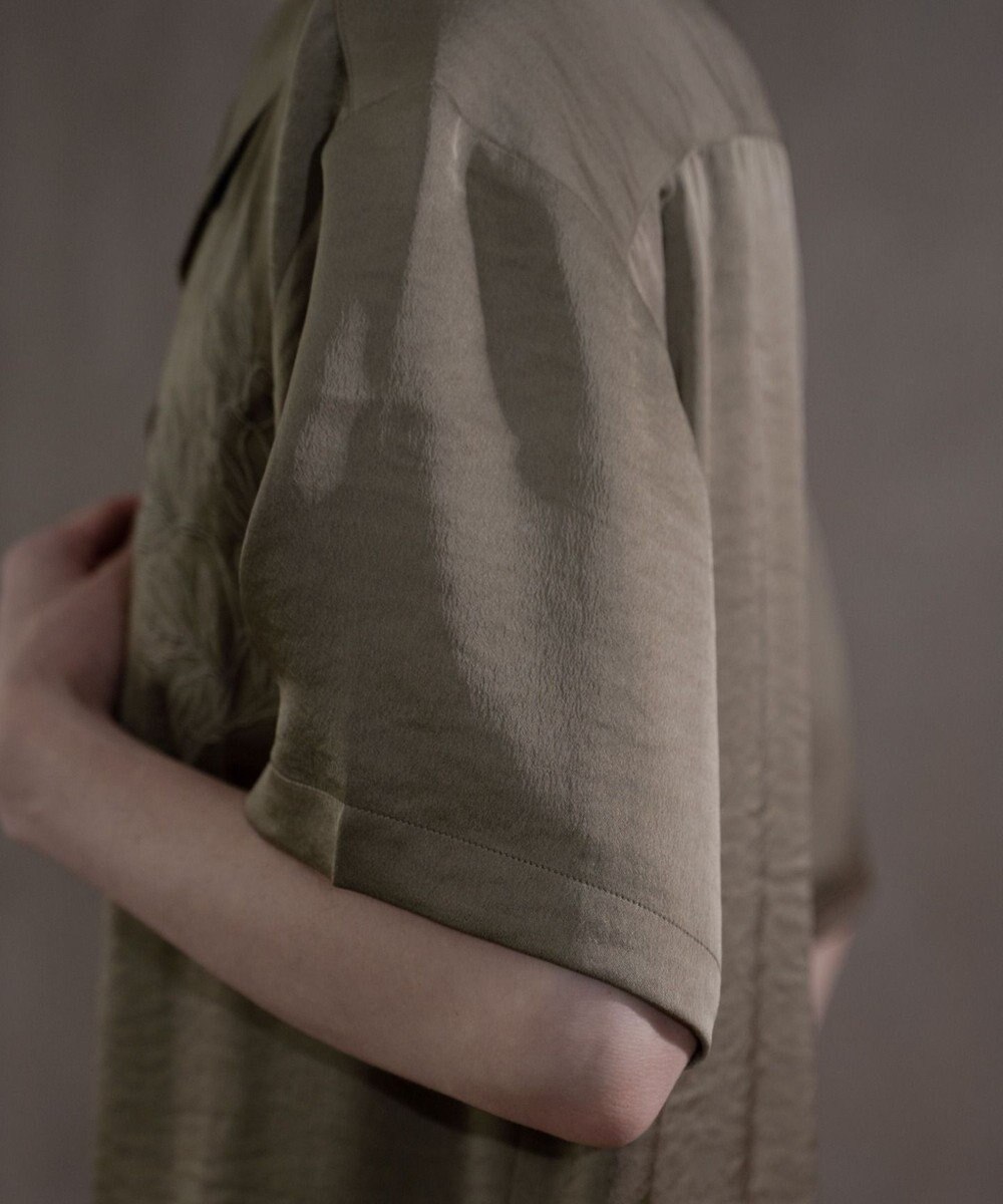 WEGO サテン刺繍シャツ（SS） 