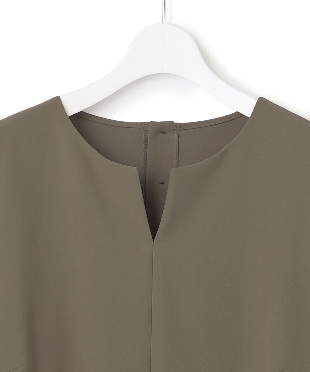 23区 L 【Lサイズ限定】ハイストレッチツイル ブラウス 