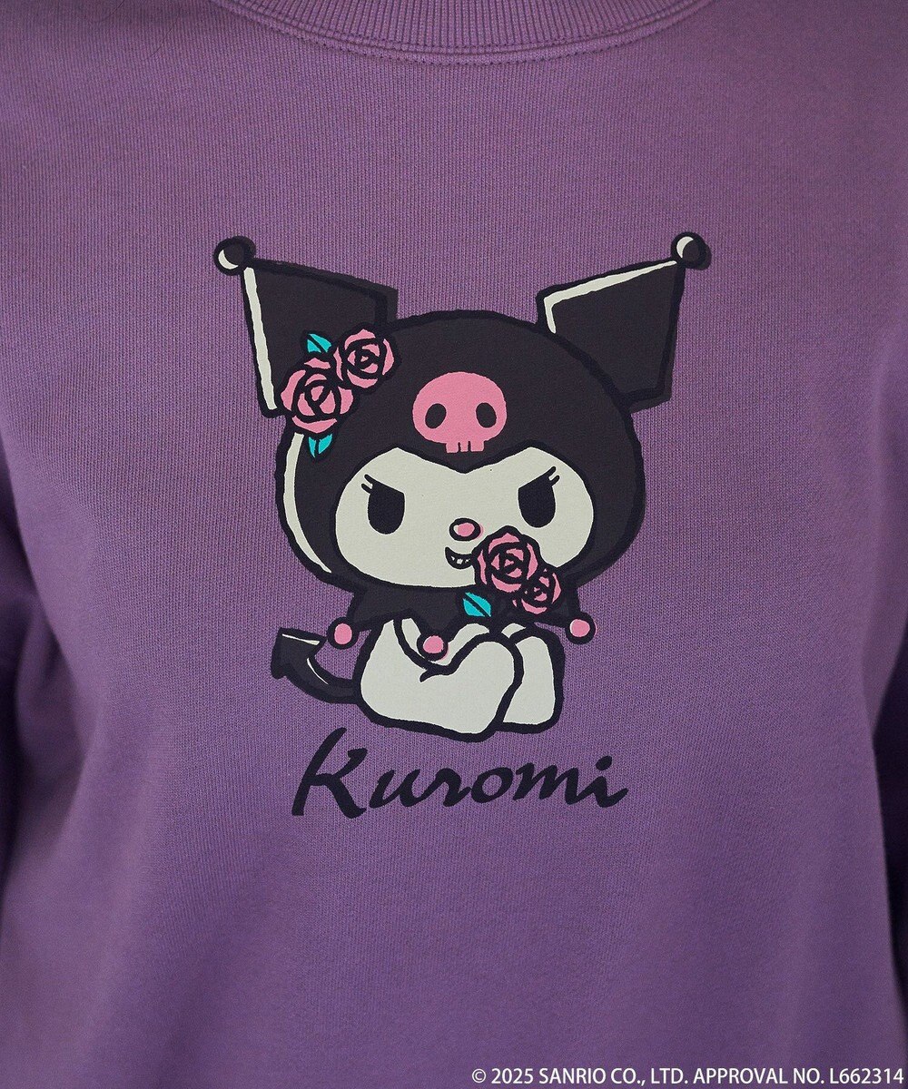 earth music&ecology マイメロディ＆クロミ／ｅａｒｔｈ　レトロアートスウェット 