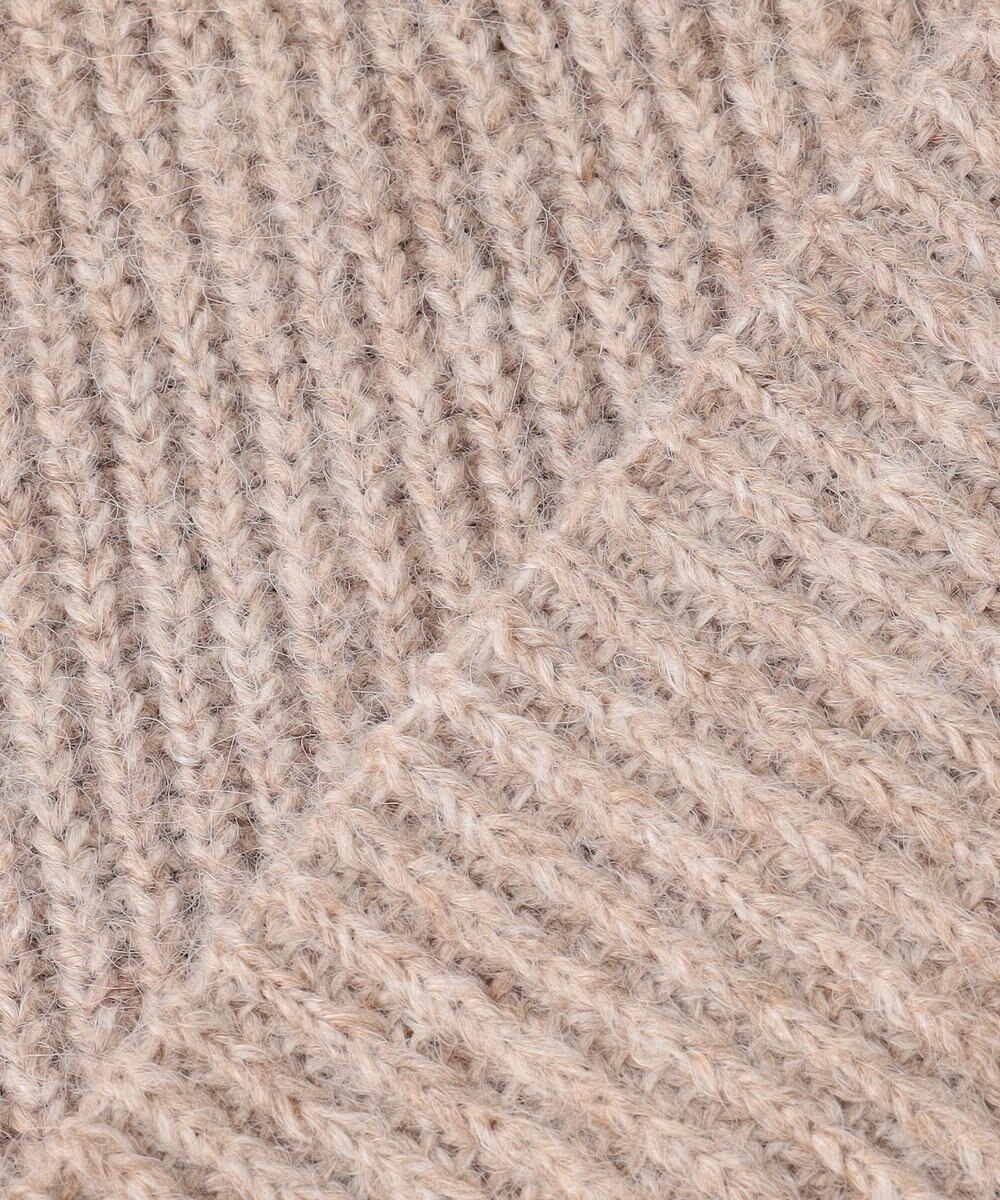 Feroux 【洗える】片畦プルオーバーニット 