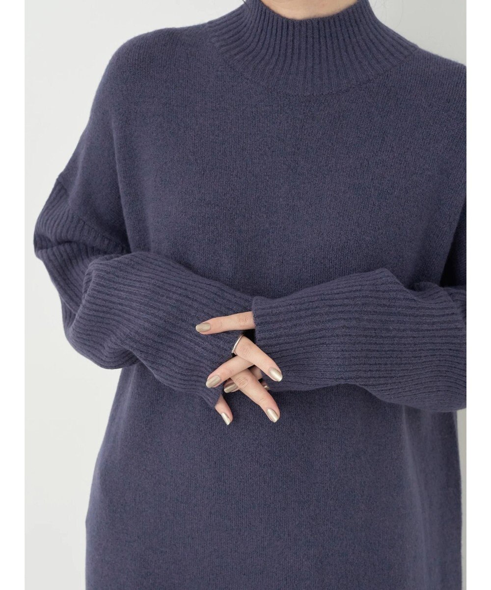 earth music&ecology ＦＬＵＦＦＹハイネックワンピース 