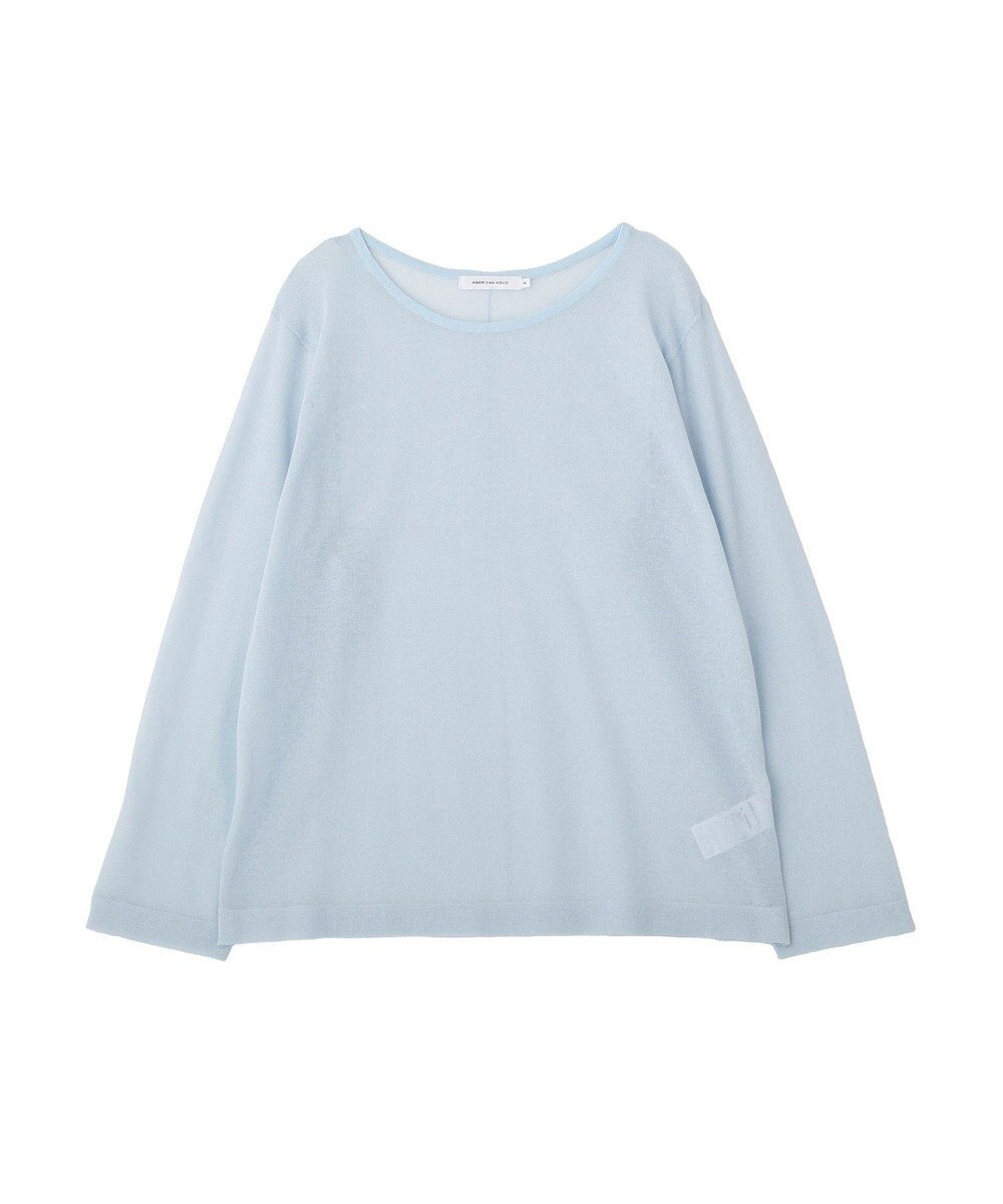 AMERICAN HOLIC シアーニットプルオーバー 