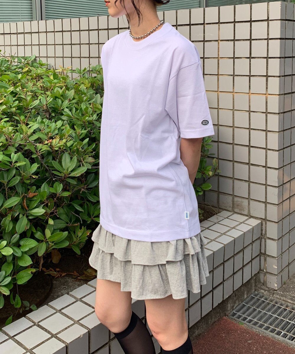 WEGO 【ユニセックス着用ITEM/MLサイズ展開】DISCUS　USAコットンブレンドクルーＴ 