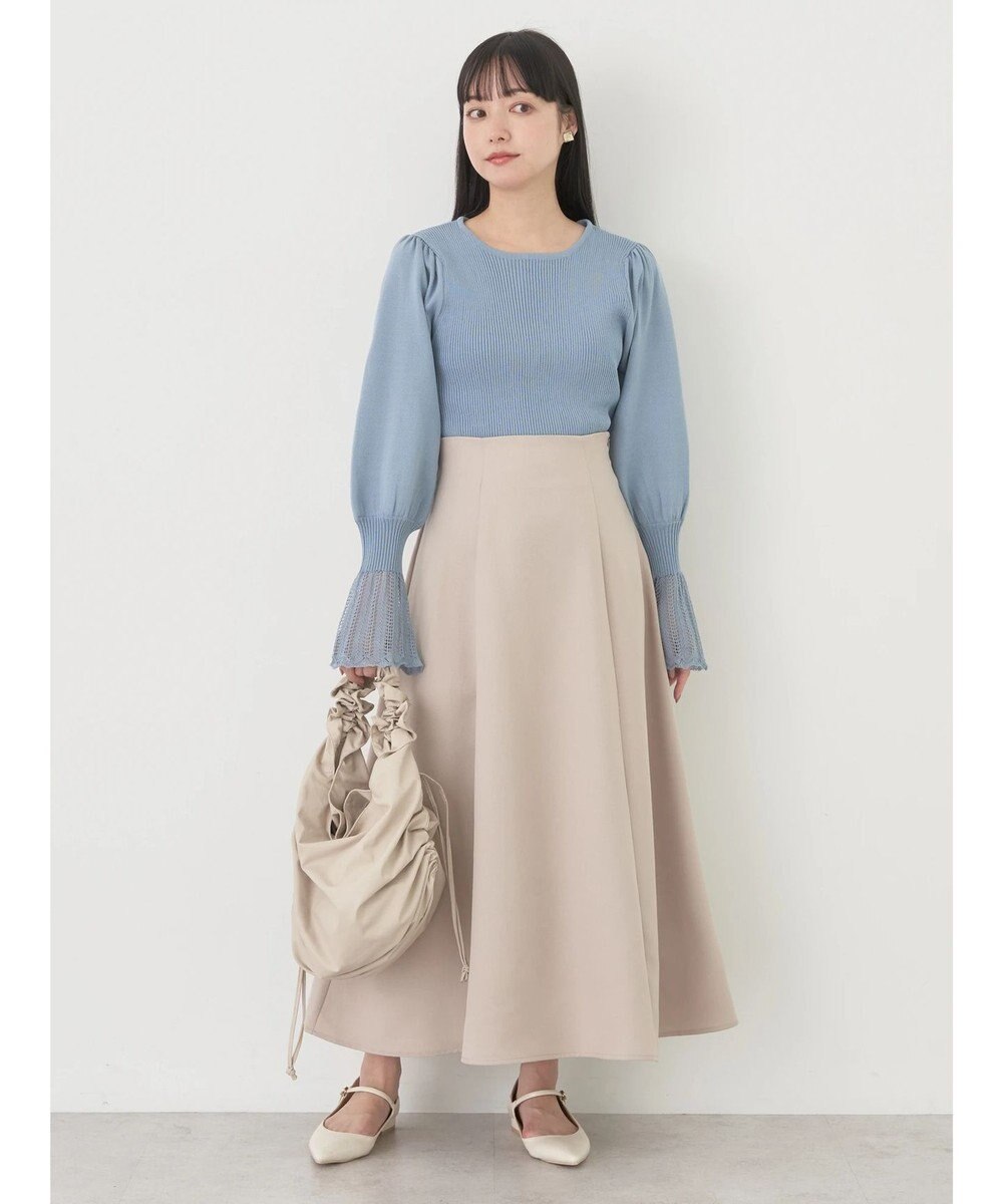 earth music&ecology すきな丈フレアスカート 