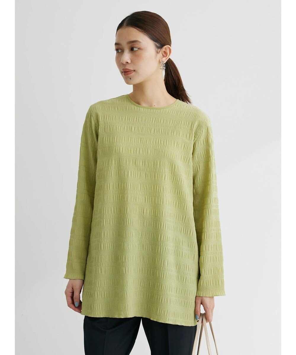 Green Parks ワッシャーデザインブラウス 