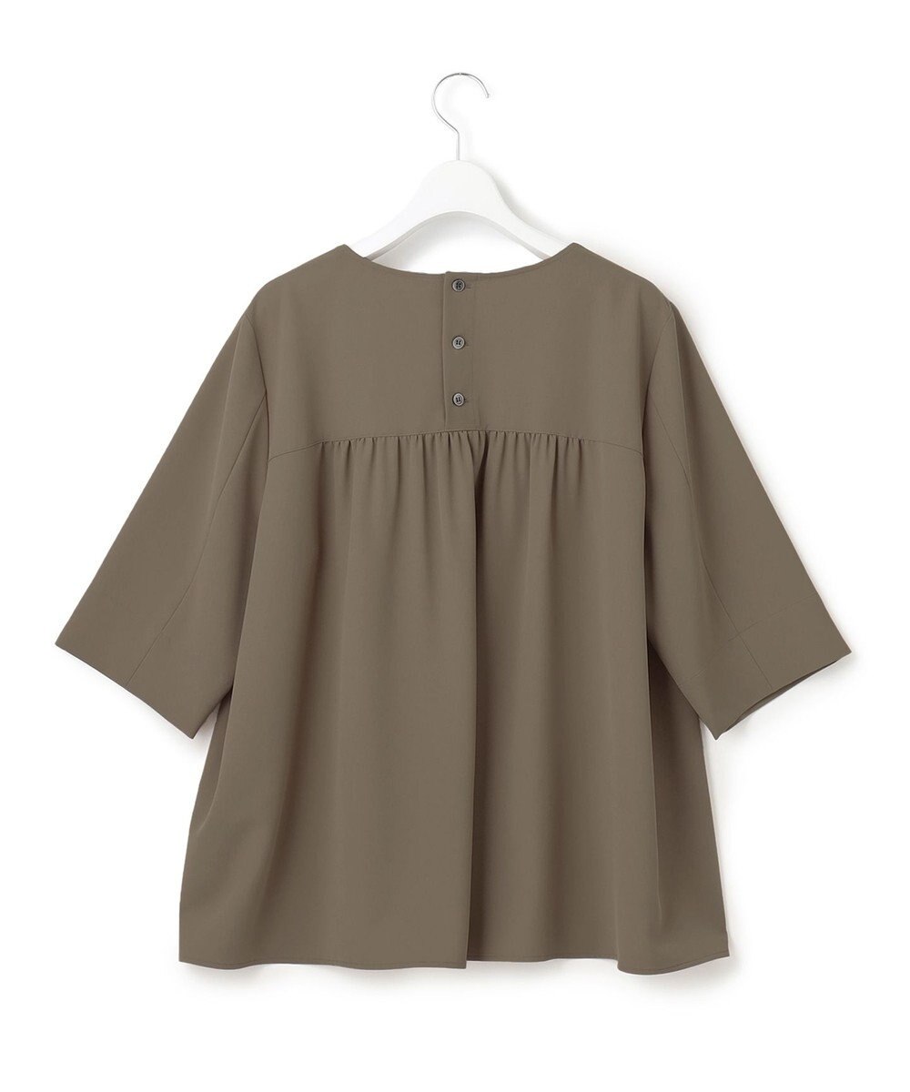 23区 L 【Lサイズ限定】ハイストレッチツイル ブラウス 