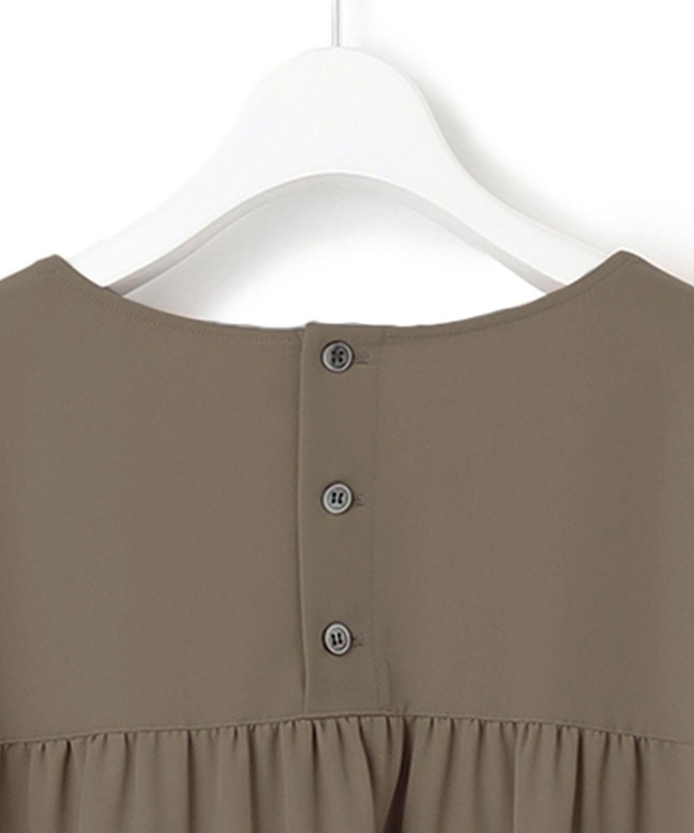 23区 L 【Lサイズ限定】ハイストレッチツイル ブラウス 