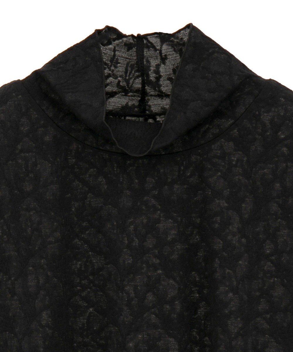 Green Parks レースハイネックプルオーバー 