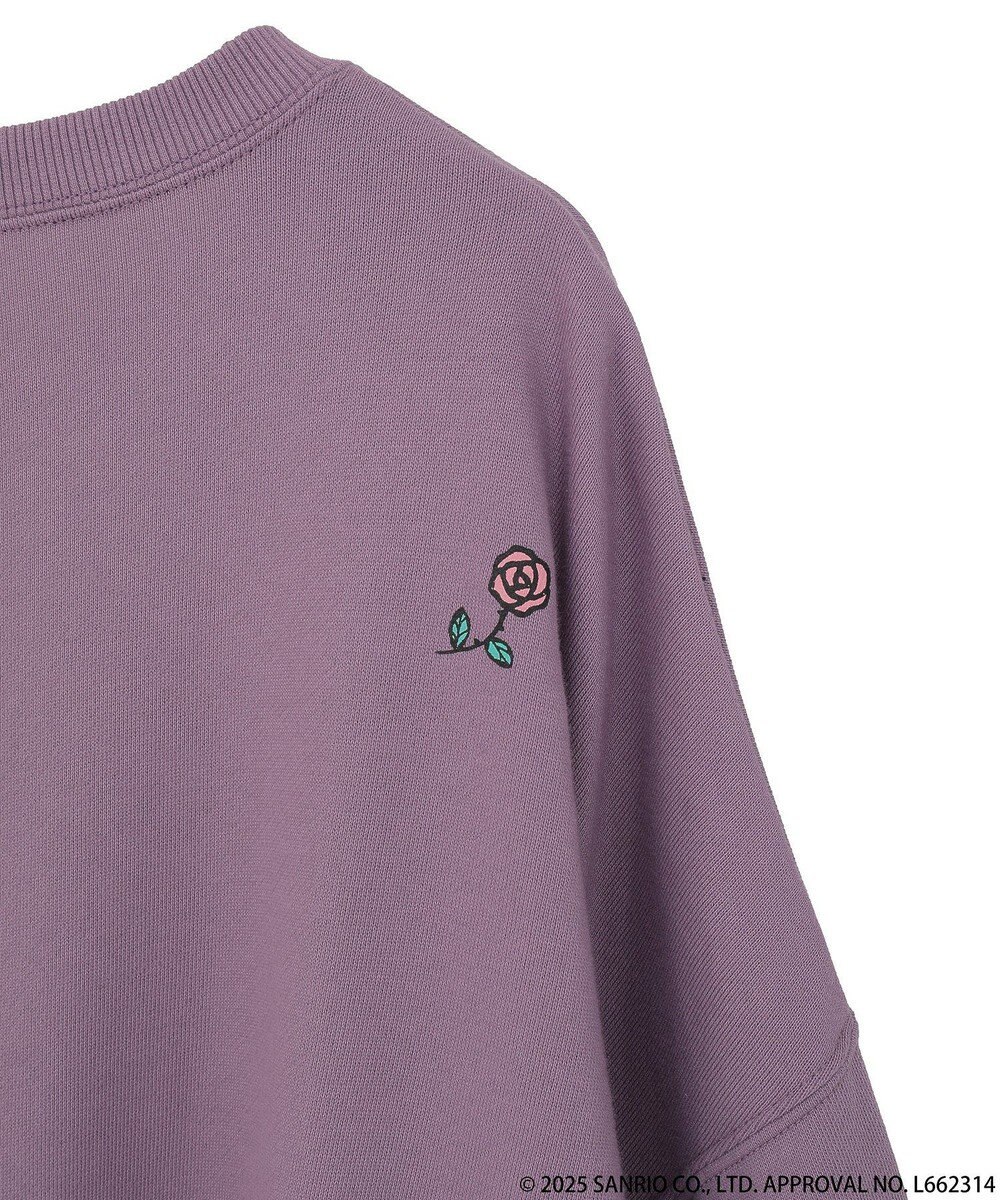 earth music&ecology マイメロディ＆クロミ／ｅａｒｔｈ　レトロアートスウェット 