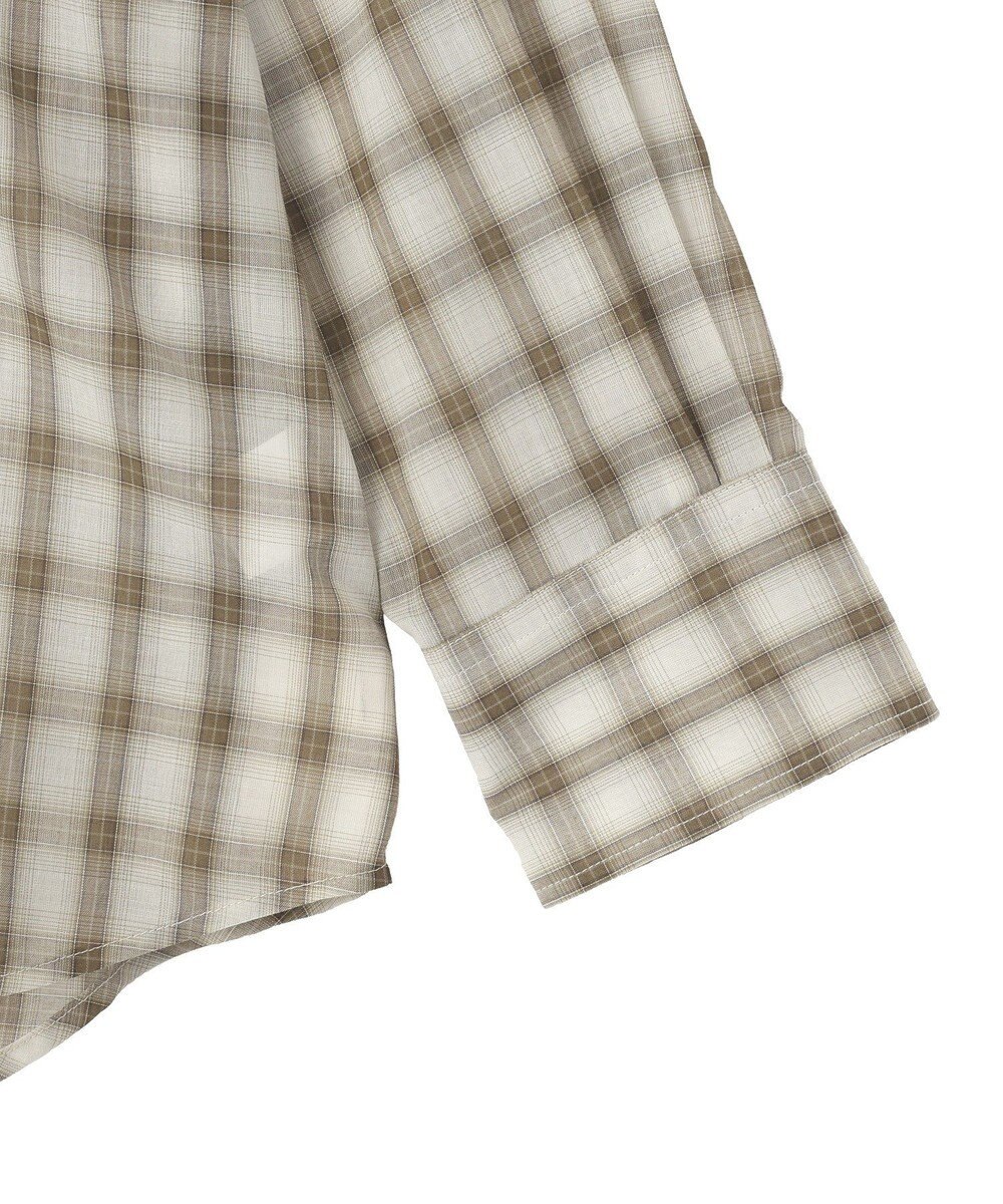 AMERICAN HOLIC シアーチェックシャツ 