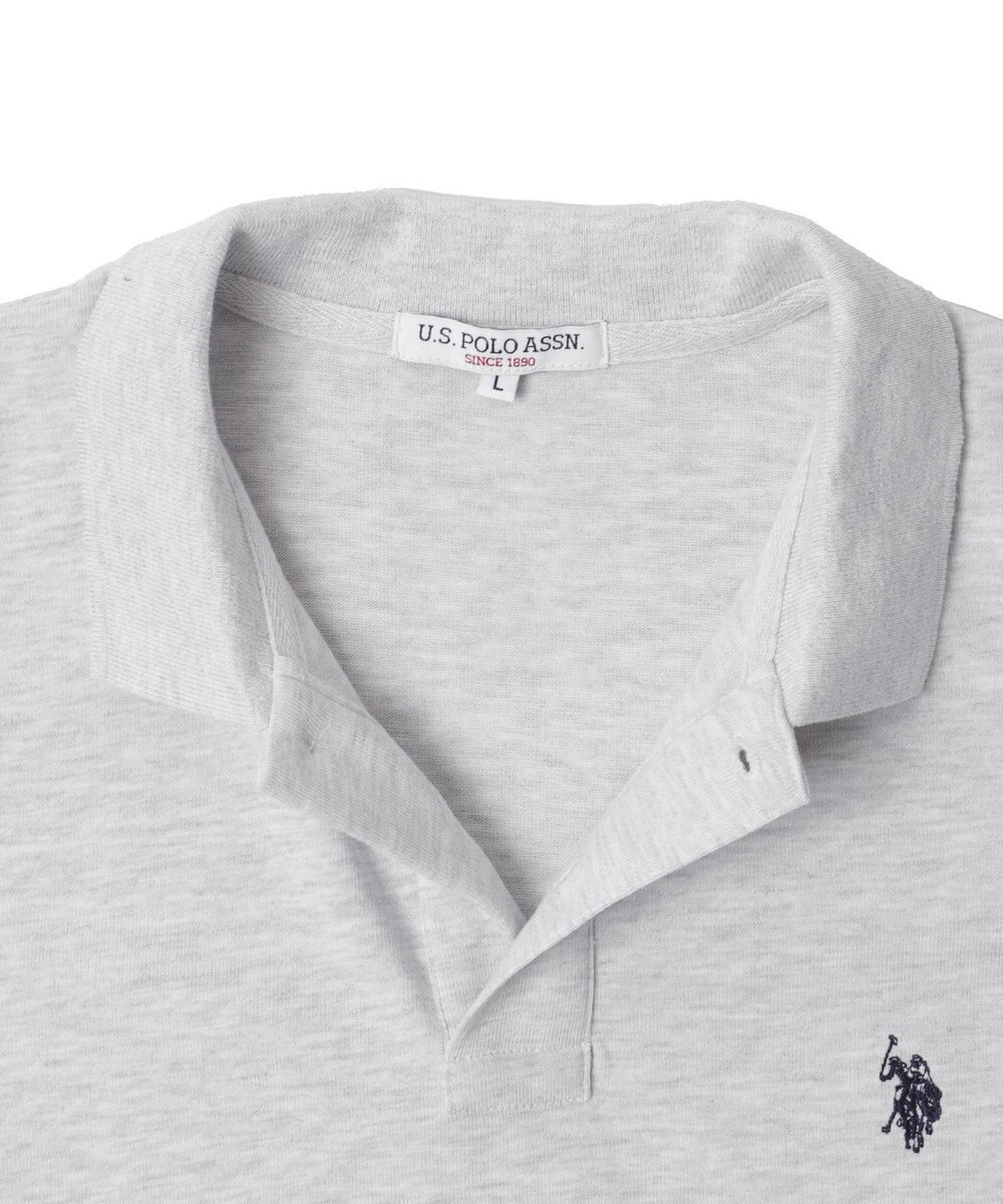 WEGO 【ユニセックス着用ITEM/MLサイズ展開】別注USPOLO　ヘビーウェイトポロT 