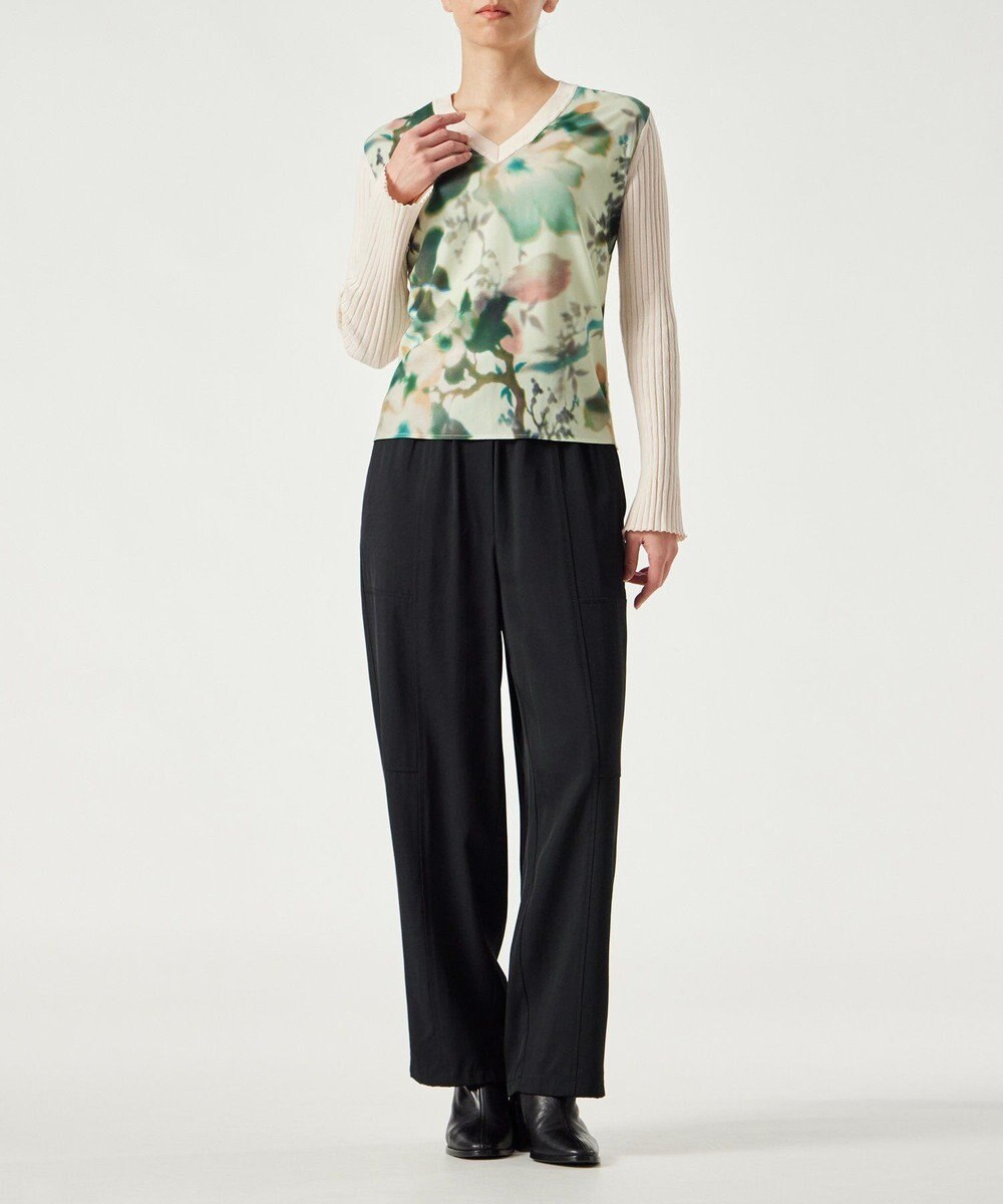 Paul Smith レーヨン ワイドパンツ 