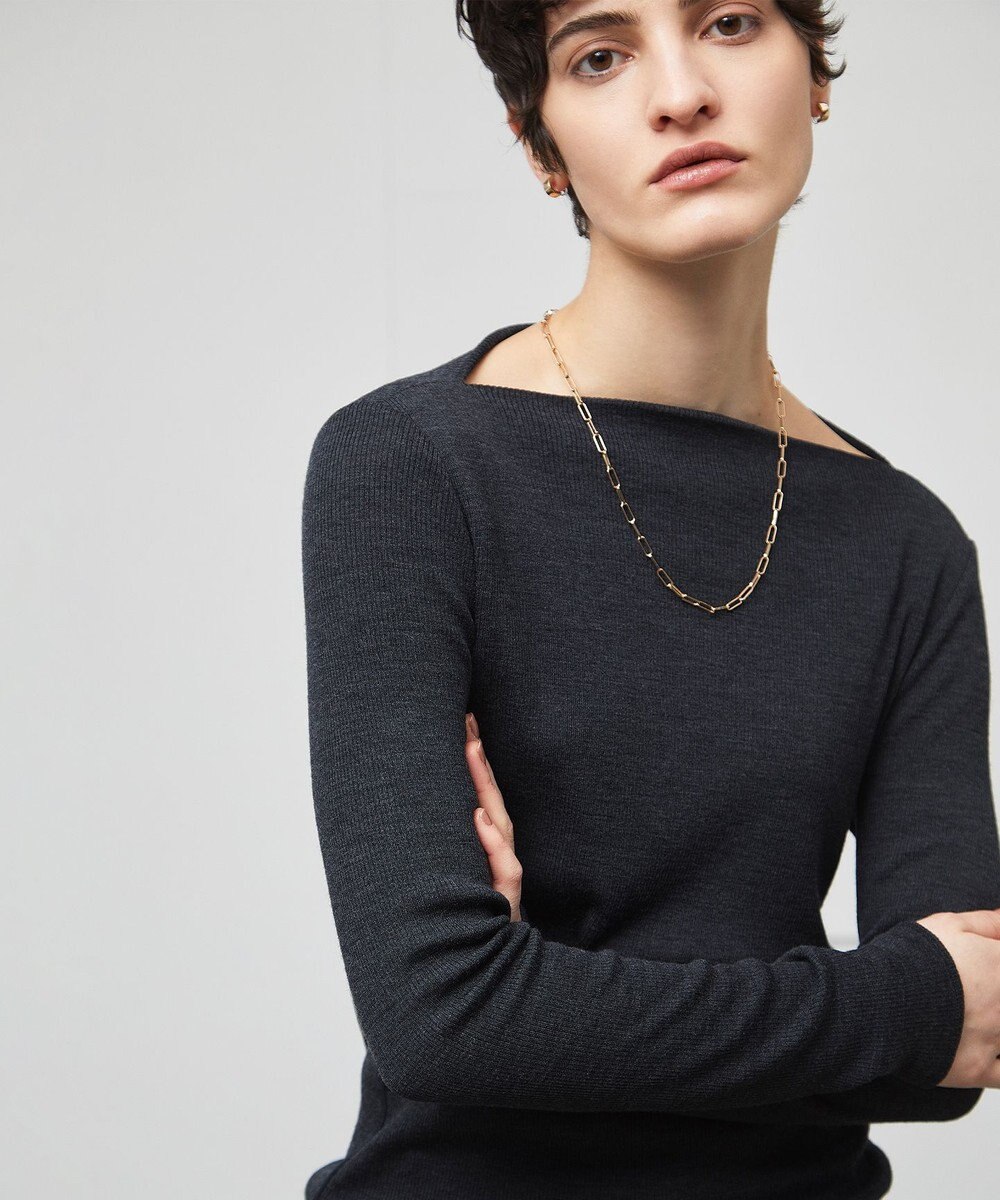 BEIGE， 【一部店舗限定・洗える】FORD / ボートネックトップス 