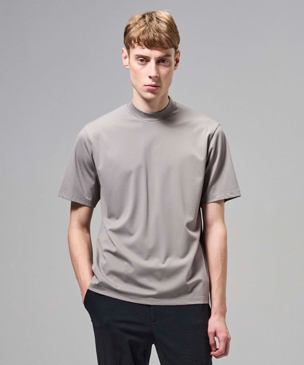 JOSEPH HOMME 【新色追加】ハイゲージベアスムース　モックネックＴシャツ 