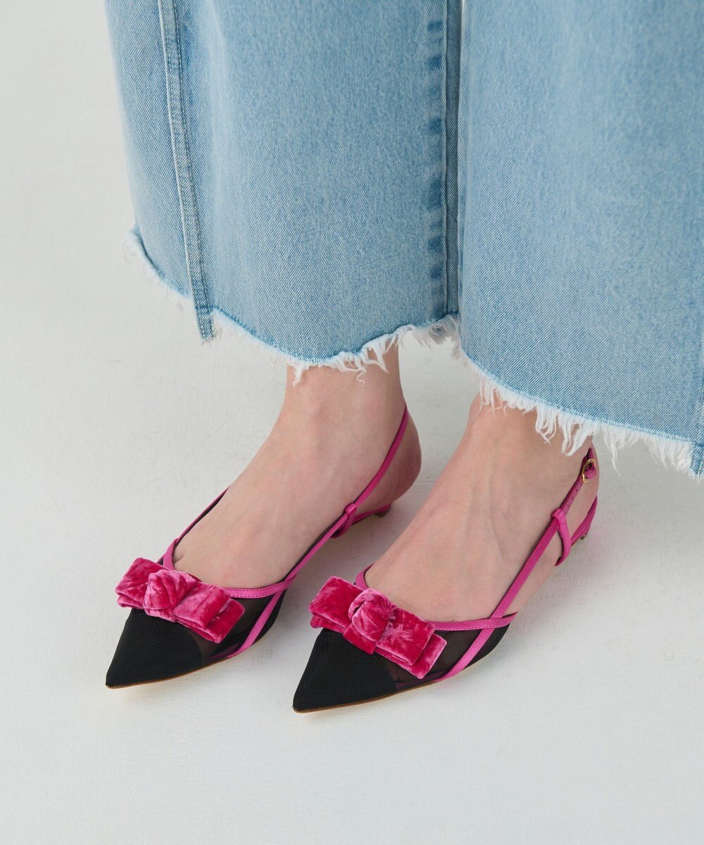 GRACE CONTINENTAL Rupert Sanderson メッシュサンダル 