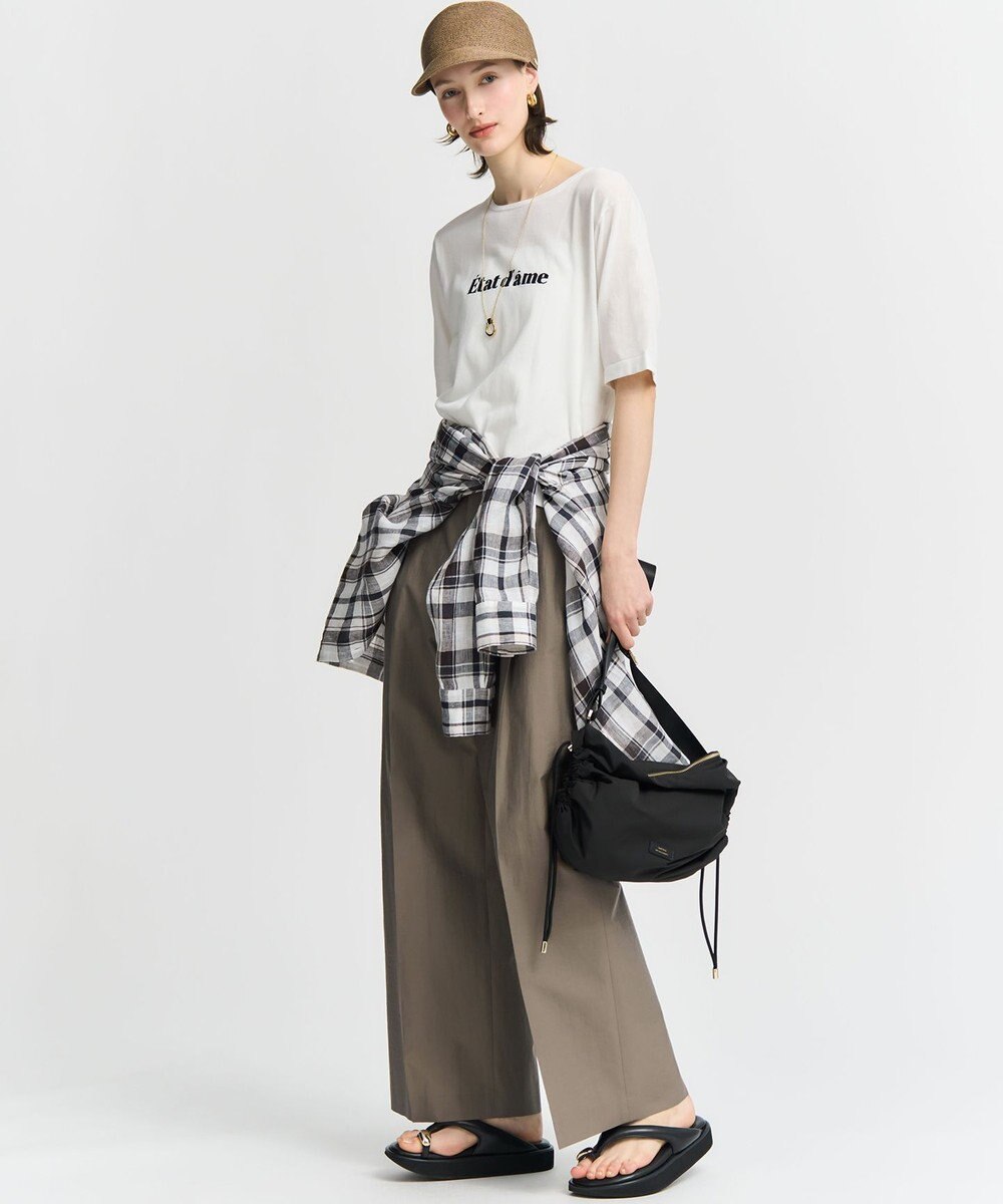 23区 【撥水加工/WEB&一部店舗限定カラーあり】ドロ－ストリング ショルダーバッグ 