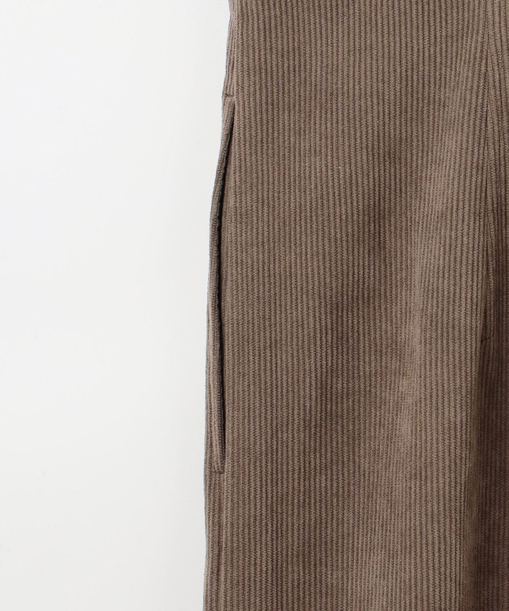 23区 【SLOW/一部店舗限定】ソフトコーデュロイ サロペット スカート 