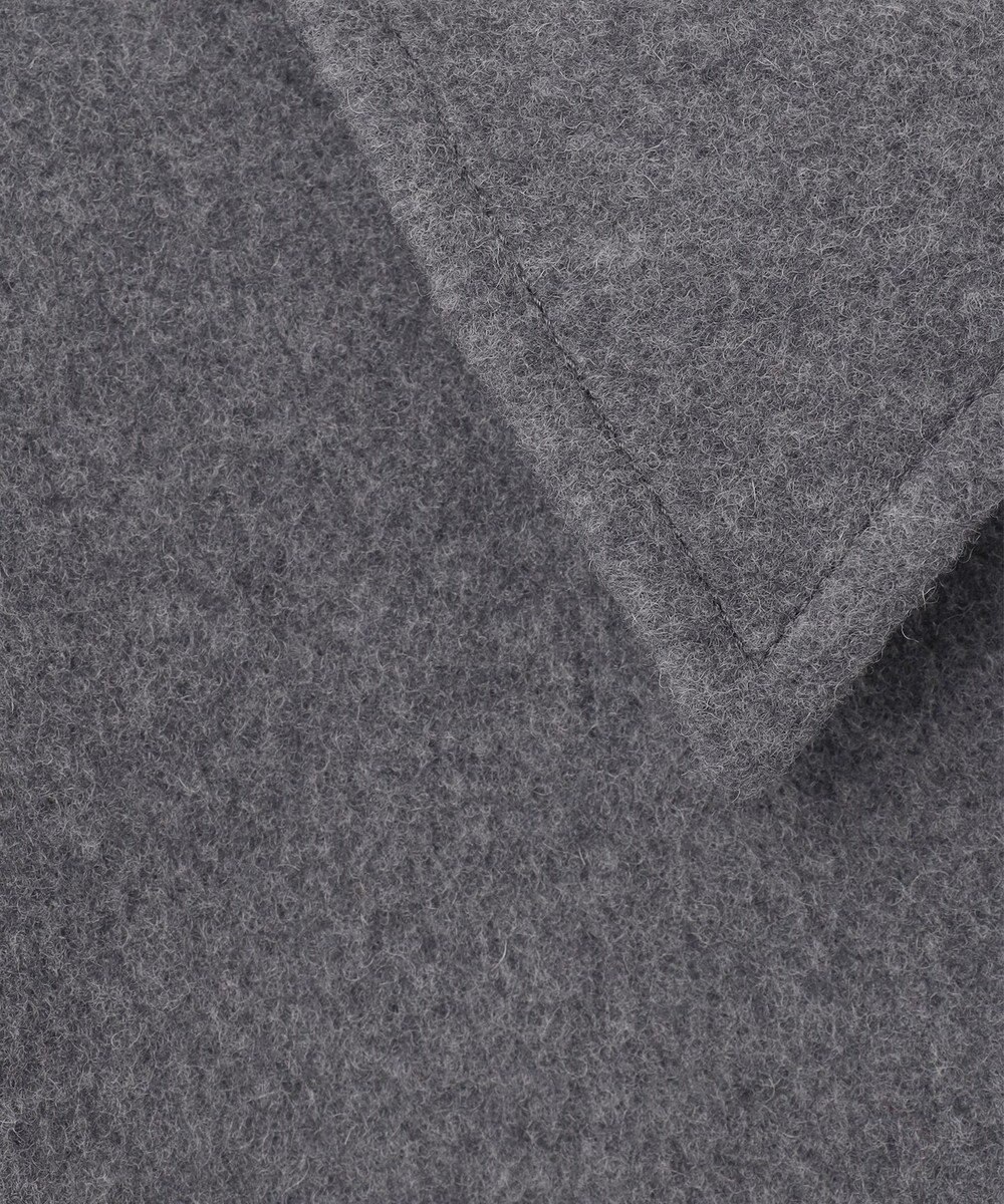 組曲 ショートビーバー ステンカラー コート 