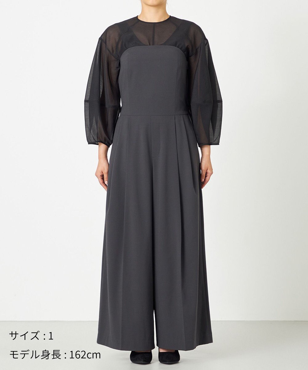 NAVE 【Nave・洗える】スパントロ ビスチェオールインワン 