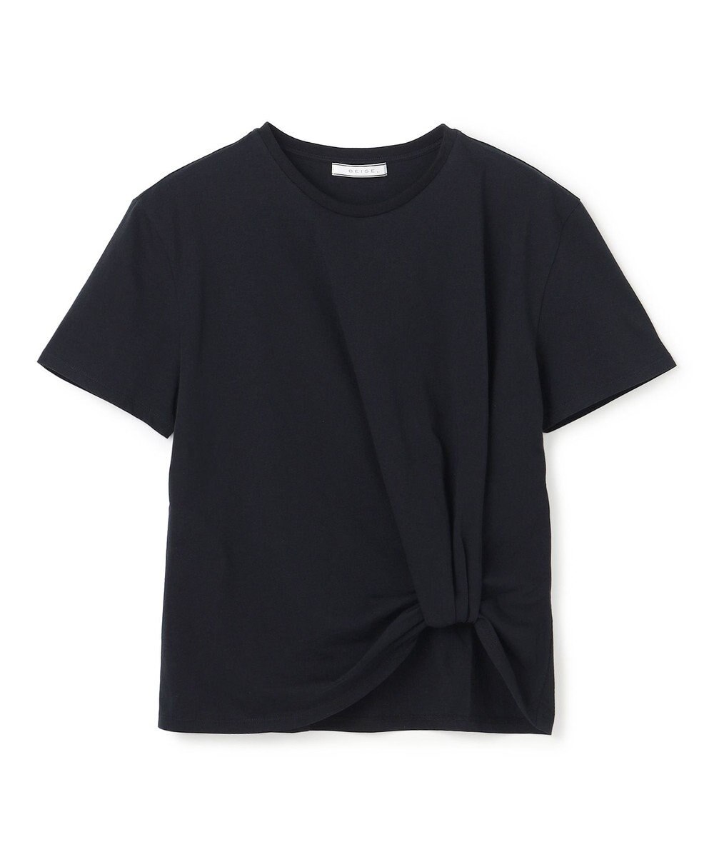 BEIGE， CERUSSITE / フォルムタック ドレープTシャツ 