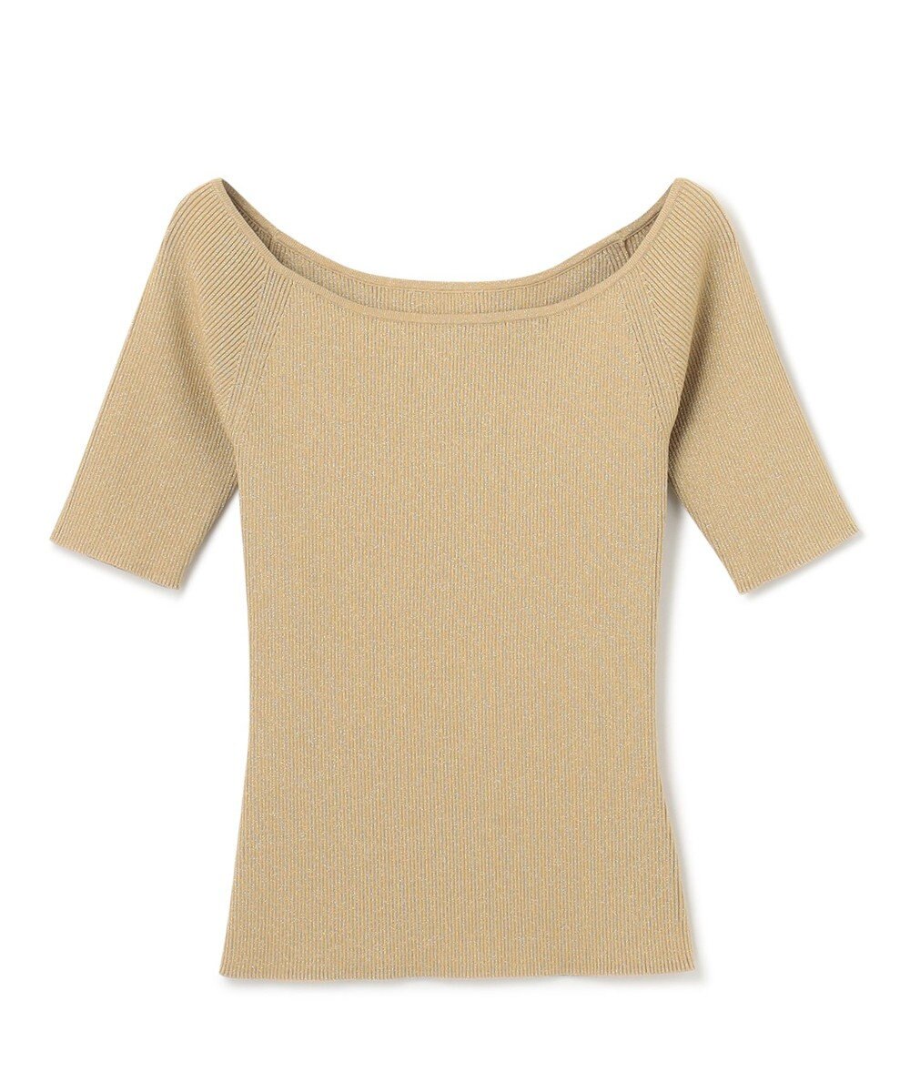 uncrave 【ご好評につき追加生産】ドライタッチ ニット オフショル トップス（uncrave WHITE） 