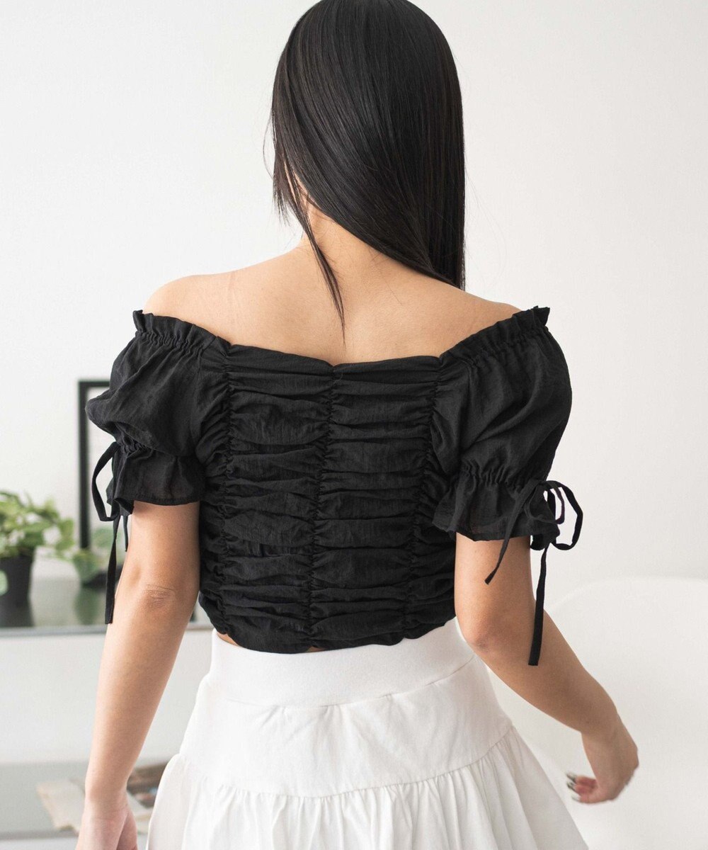 WEGO 2WAYドロストブラウス 