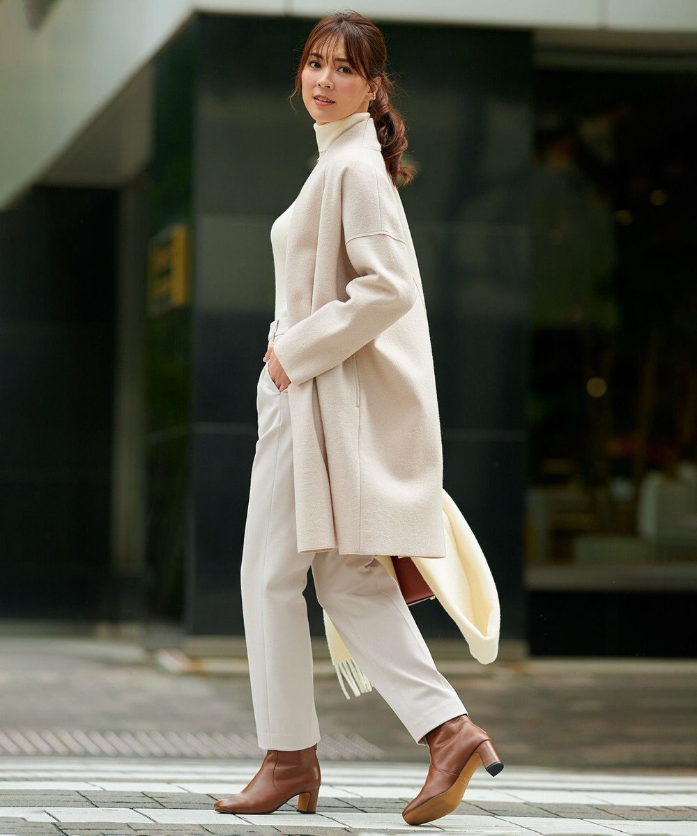 23区 【CLASSY.12月号掲載】TRストレッチギャバ テーパード パンツ 