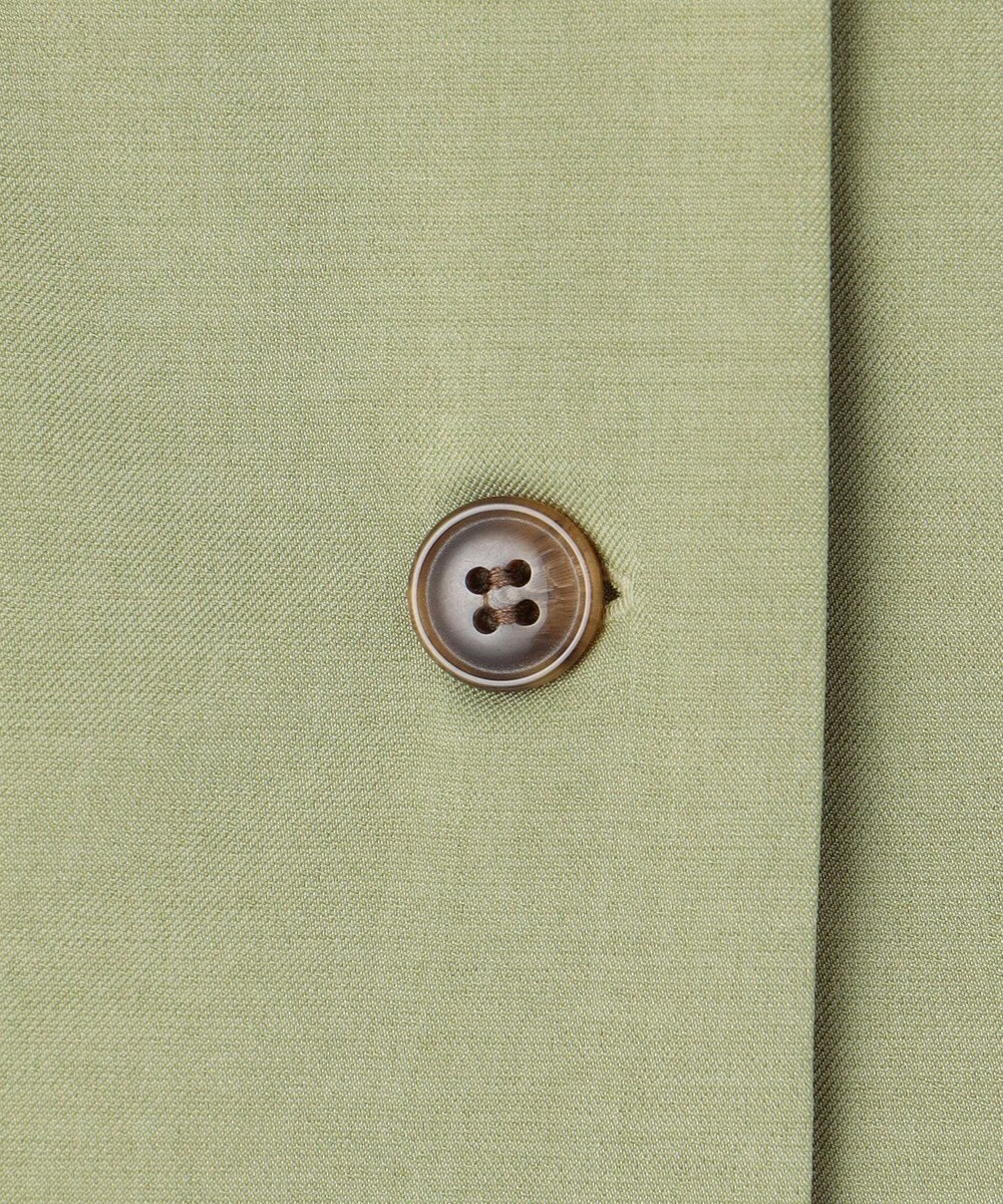 Feroux 【洗える】パフスリーブシャツ ワンピース 