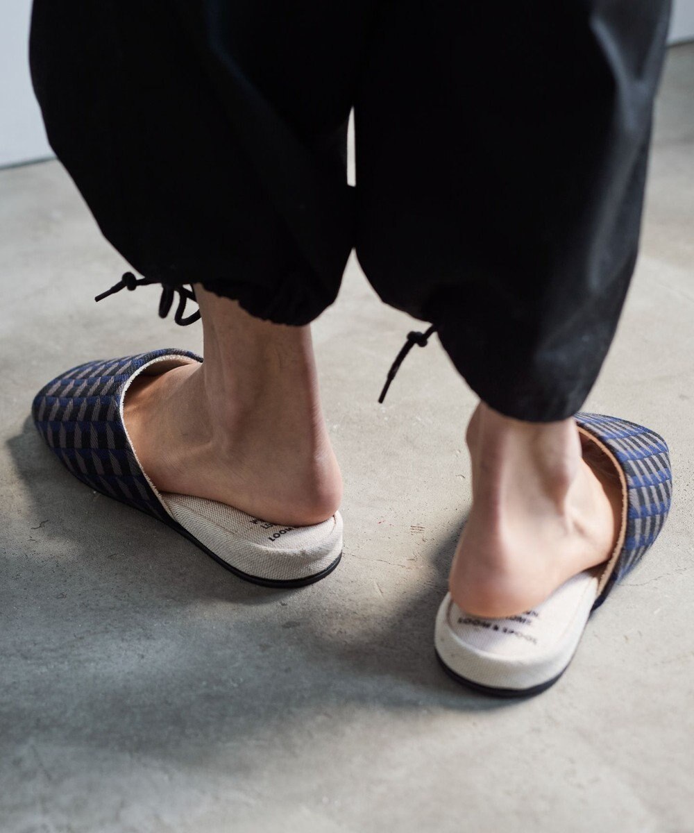 LOOM&SPOOL GeoVis吊り込みスリッパ 