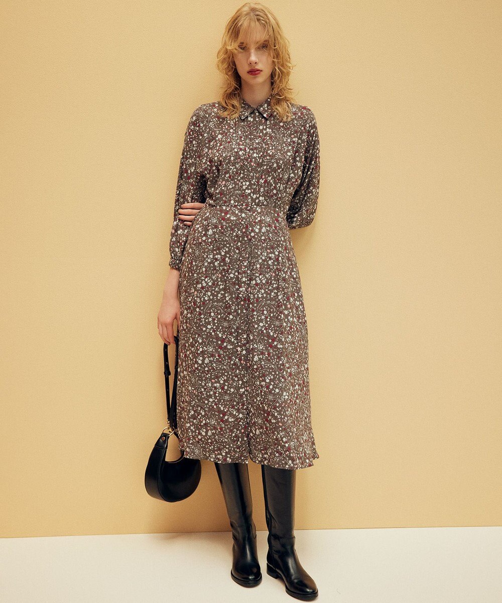 組曲 L プティフラワープリント ワンピース 