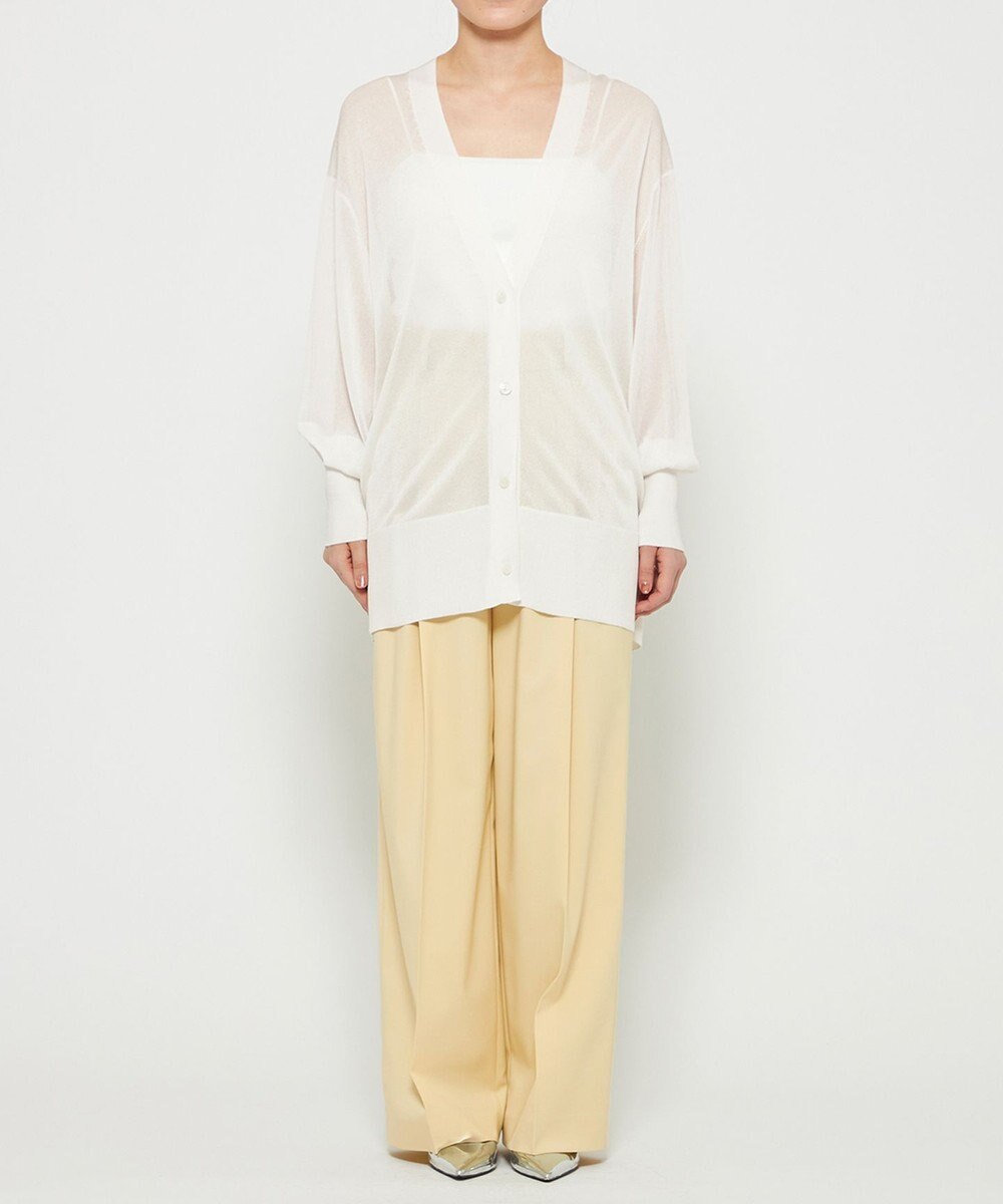 uncrave ラスターシアーニット ロングカーディガン 