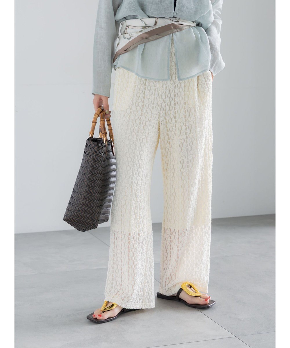 Te chichi カットレースイージーパンツ《2026 SUMMER LOOK item》 