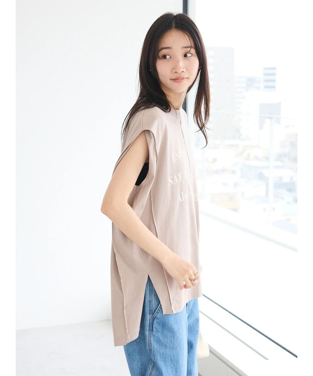 CRAFT STANDARD BOUTIQUE リメイクロゴノースリーブTee 